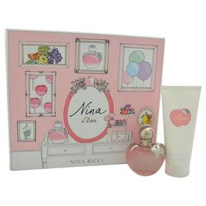 Authentic Nina Ricci L'eau Gift Set ! One Left